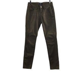 Silver Jeans Aiko Skinny Womens 26x31 Green Cotton‎ Denim